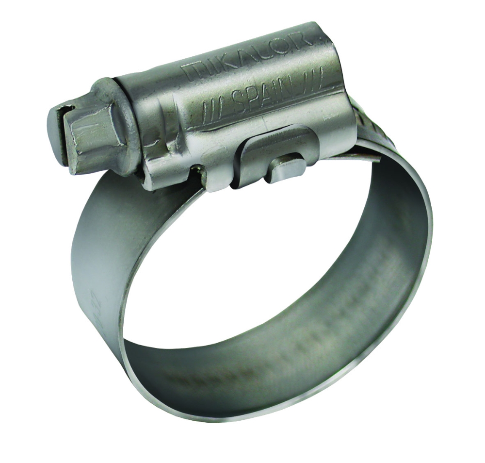 316 Stainless Steel Hose Clips 12mm Wide floMAX