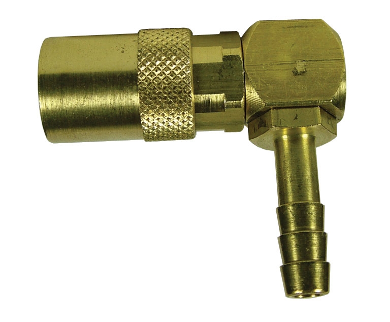 Coupling Body with 90 Degree Integral Hosetail floMAX